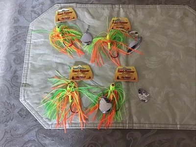 Reed-Runner Spinner Bait, lot Of 4, NEW - Image 1 of 4