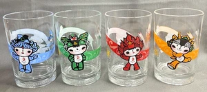 Beijing 2008 Olympics McDonalds Glasses 4 Glasses - Bild 1 von 22