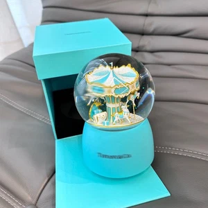 Carousel Musical Snow Globe Brand New In Box Christmas Gift - Picture 1 of 6