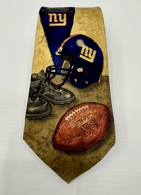 New York Football Giants Silk Necktie by Eagles Wings NFL NY Giants - Image 1 of 4