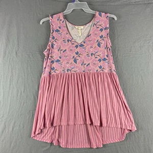 Matilda Jane Dream Chasers Off She Goes Top Kaugummi rosa Blumen Größe Large - Bild 1 von 6