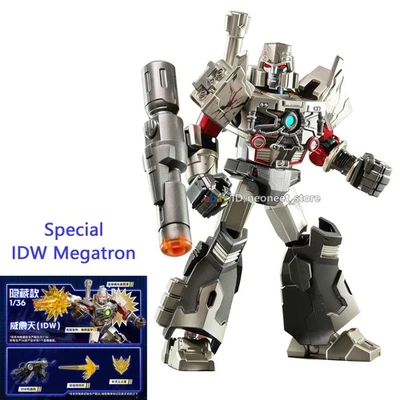 Figuras de acción Blokees Transformers G1 IDW Megatron Building Block Shining V4 SP Foto 1 de 4