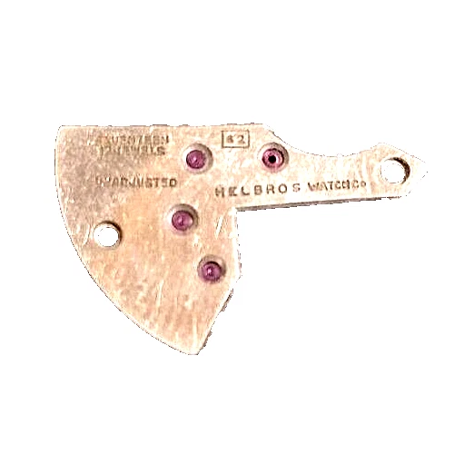 Pieza de reloj puente rueda tren Helbros calibre 62 Foto 1 de 1