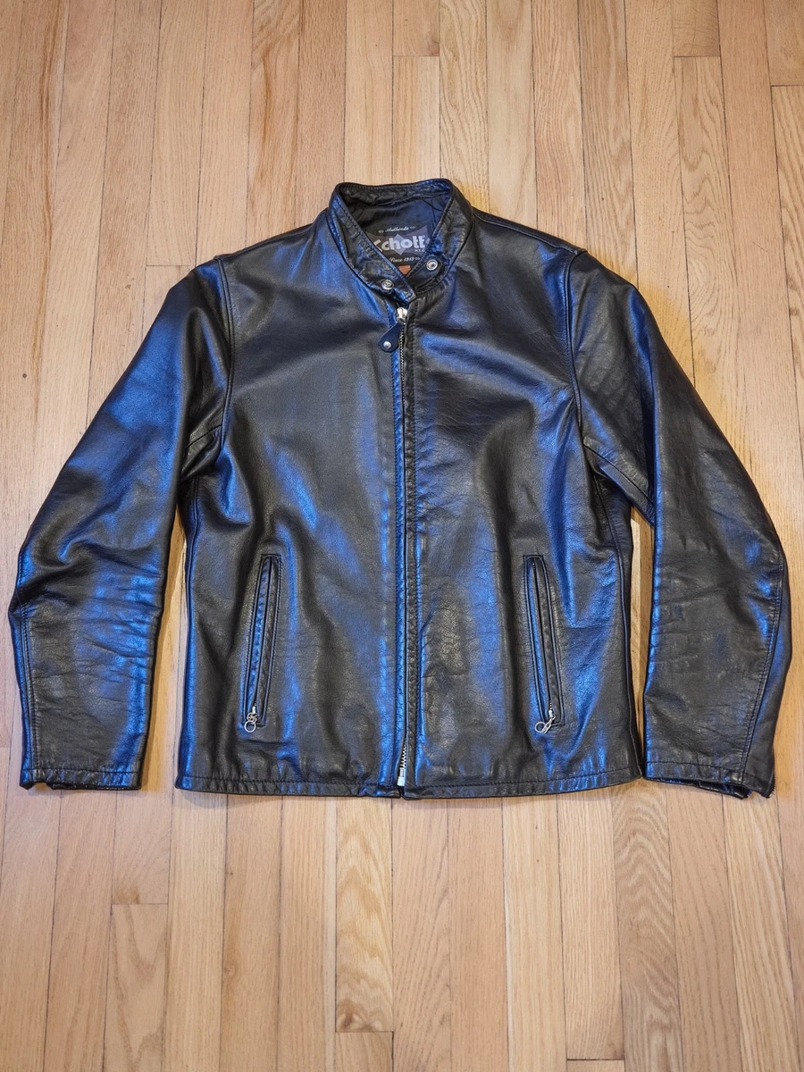 Schott Leather Motorcycle Jackets for Men for Sale - Shop New