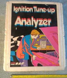 Vtg Ignition Tune-Up Analyzer Dwell-Tach/Volt-Amp/Points Made In USA - Imagen 1 de 22