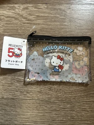 Hello Kitty Zipper Pouch Makeup Bag for Pencils - Image 1 of 2