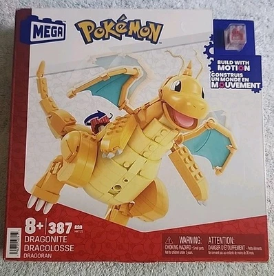 MEGA Pokémon Dragonite Building Set Collectible HKT25 387 Pieces BRAND NEW - Image 1 of 2
