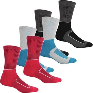Regatta Lady Samaris 2 Season Womens Socks 2 Pack Walking Hiking Sock - Picture 1 of 4