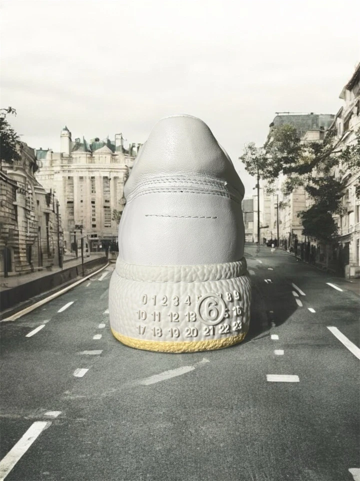 Zapatos de cuero martillado Maison Margiela MM6 de caña baja 10,5 - 11 Foto 1 de 4