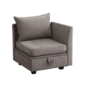 Modular Sectional Sofa, Convertible Sofa Couch with Storage, Sleeper Sectional S - Picture 1 of 5