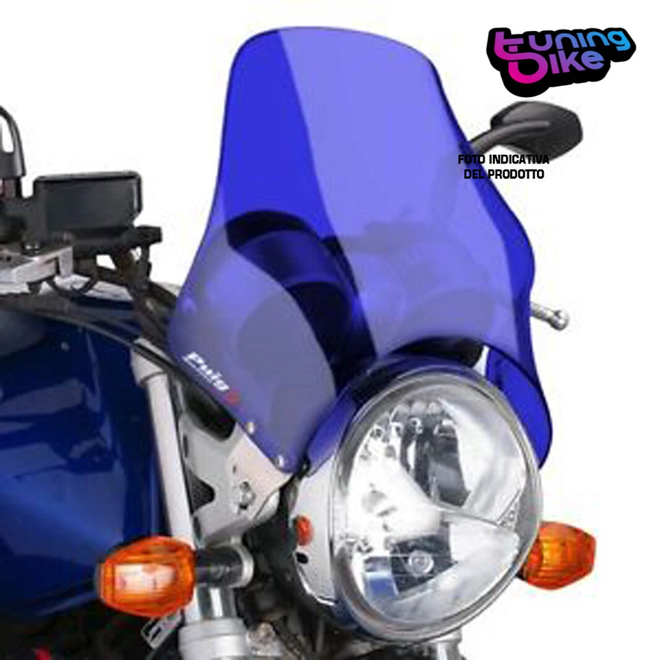 PUIG SAUTE VENT NAKED POUR HONDA CB600F HORNET 98-02 BLEU - Photo 1/1