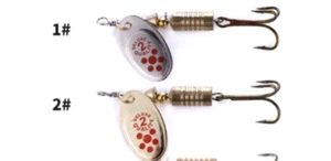 Metal Spinners For Mullet Bass MEPS Type 5 pack - Picture 1 of 5