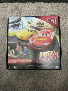 Disney Pixar Cars 3 Risky Raceway Board Game Complete