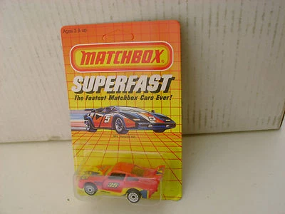 1985 MATCHBOX SUPERFAST #6 SF6 PORSCHE 935 35 AUTO TECH BOSCH NEW ON CARD - Image 1 of 3