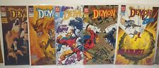 The Demon Vs Lobo  Lot Issues #11,12,13,14,15(1991)