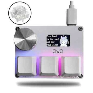 KS-20 White Switches SayoDevice OSU O3C Rapid Trigger Magnetic Switches Keyboard - Picture 1 of 17