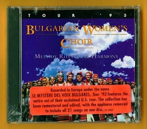 Bulgarian Women's Choir 93 Tour - Melody Rhythm & Harmony - Remastered NEW CD - Foto 1 di 2
