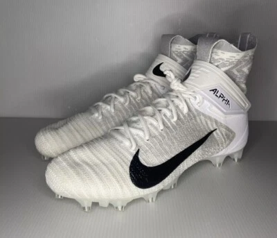 Chuteiras de futebol masculinas brancas tamanho 11 largas - Nike Alpha Menace Elite 2 BV3298-100 - Imagem 1 de 4