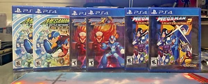 Playstation 4 Megaman Collection Legacy 3 games Lot sealed - Picture 1 of 2