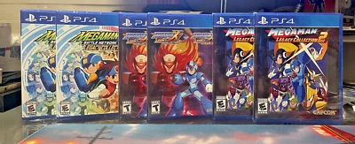 Playstation 4 Megaman Collection Legacy 3 games Lot sealed - Image 1 of 2