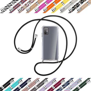 Collana (A) per HTC Desire 21 Pro Cover Custodia con Catena - Foto 1 di 79