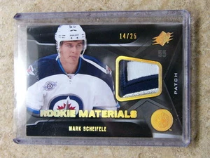 11-12 UD Upper Deck SPx Rookie Materials #RM-MS Patch MARK SCHEIFELE #02/25 - Picture 1 of 1