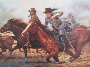 DALE GALLON RIDE TO GLORY Limited Edition Numbered & Signed Print MINT CONDITION - Picture 1 of 12