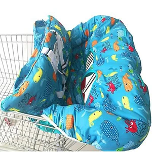 Cojín grueso para carrito de compras para bebé bebé supermercado cubierta protectora nuevo - Imagen 1 de 5