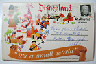 1960 Disneyland « It's a Small World », dossier souvenir Californie