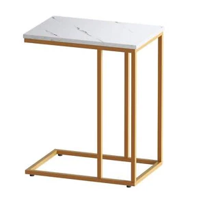 Artiss Coffee Table Side Table Marble Effect Emma - Picture 1 of 8