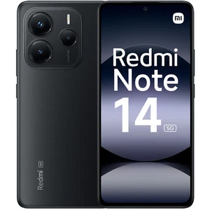 Xiaomi Redmi Note 14 5G 6GB 128GB Midnight Black 108MP OIS Dual SIM IP64 - Imagen 1 de 4