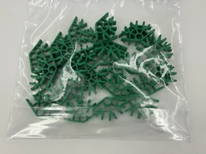 K'nex Green 4 Position Connectors lot of 26 NEW Open Package from Education Set - Picture 1 of 4