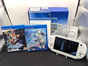 【Angebot OK】Sony PS Vita PCH-2000 Hellblau Weiß Wi-Fi OVP 4GB Karte + 2 Spiele - Bild 1 von 22