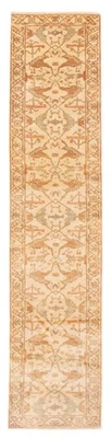 Vintage Hand-knotted Runner Rug 2'9" x 11'10" Traditional Oriental Wool Carpet - Image 1 of 4