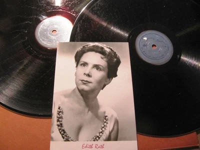 Edith Rath GERMAN CARNIVAL Stand Up Comedy Live Acetate Record Büttenrede 2x78 - Image 1 of 4