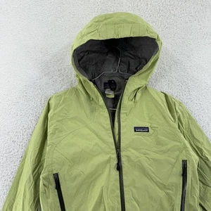 Patagonia Jacket Womens Medium Hooded Lightweight Rain Shell Outdoors Hiking - Picture 1 of 8