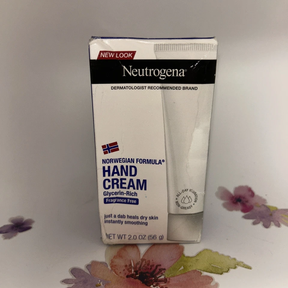 Crema de manos sin fragancia Neutrogena rica en glicerina-2,0 oz. Nuevo en caja Foto 1 de 1