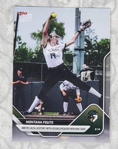 2025 Topps Now AUSL #6 Montana Fouts Talons - Picture 1 of 2