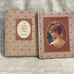 A Victorian Book Of Days By Avon Vintage 1983 Hardcover With DC Sleeve -- 7463 - Picture 1 of 11