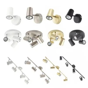 Luces industriales de techo de pared Litecraft Chobham GU10 - 4 colores - Imagen 1 de 82