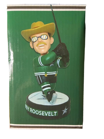 Teddy Roosevelt 2021 DALLAS STARS NIGHT Frisco RoughRiders Bobblehead Cover