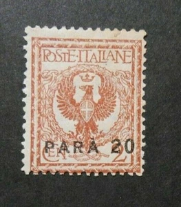 ITALY,1921-22 LEVANTE Costantinopoli "Fr. d'ITALIA SVR " 20pa su 2c. MNH** ss.34 - Imagen 1 de 1