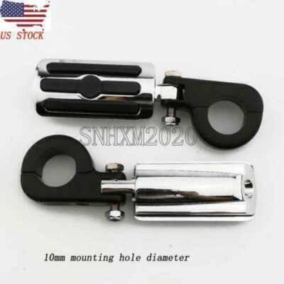 1.25" 1-1/4" 32mm Highway Foot Pegs for Harley Davidson Sportster XL1200 883 XLH - Imagem 1 de 4