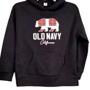 NWT Old Navy Kids Pullover California Hoodie Large (10-12) bear logo - Picture 1 of 7