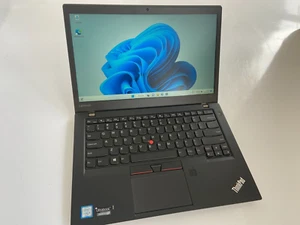 Portátil Lenovo ThinkPad T460s Core i5 6200U 8GB RAM 128GB SSD WebCam Win11 - Imagen 1 de 7