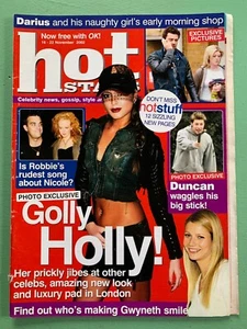 HOT STARS 16-Nov-2002 HOLLY VALANCE Darius Danesh Cheeky Girls Goldie Leah Wood - Picture 1 of 2
