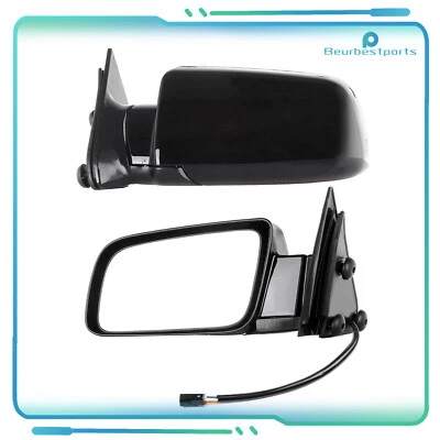 Exterior Mirrors Pair Power For 1988-1998 Chevrolet Tahoe GMC C1500 K1500 K2500 - Image 1 of 4