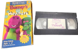 Barneys Best Manners VHS Video Tape 1993 Barney & Friends Colllection (T26) - Imagen 1 de 3