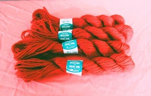 BUCILLA NEEDLEPOINT CREWEL WOOL PERSIAN YARN 40 YDS COLOR #51 LOT OF 4 NEW - Picture 1 of 1