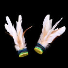 Kick Shuttlecocks White Goose Feather Chinese Foot Exercise Sports Outdoor -G5